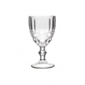 S/6 WINE GLASS CLEAR 240CC D8X15.5