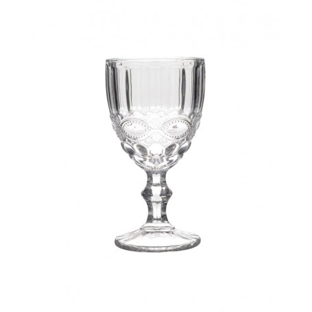 S/6 WINE GLASS CLEAR 240CC D8X15.5