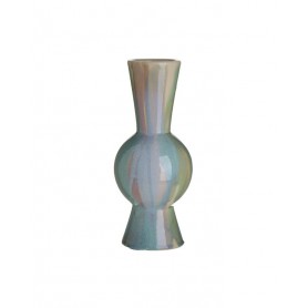 CERAMIC VASE MULTICOLOR D13X32