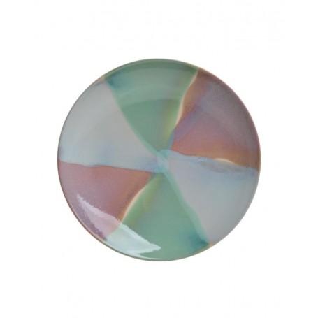 CERAMIC PLATE MULTICOLOR D36X6