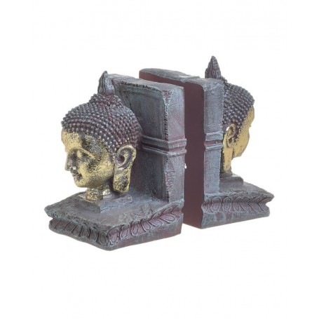 S/2 RESIN BOOKEND BUDDHA 24X10