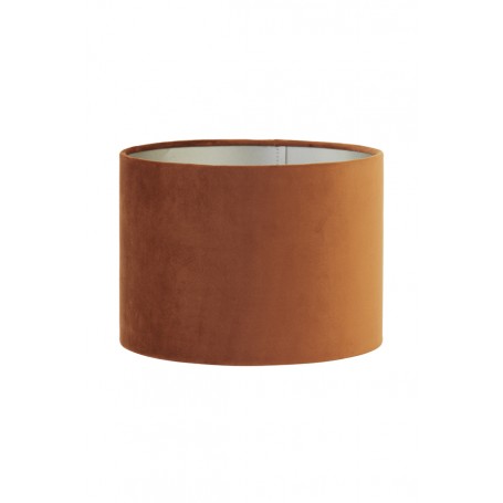 VELOURS SHADE CYLINDER 25-25-18 CM TERRA