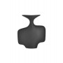 CERAMIC VASE BLACK 23X7X27