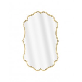 METAL WALL MIRROR GOLD