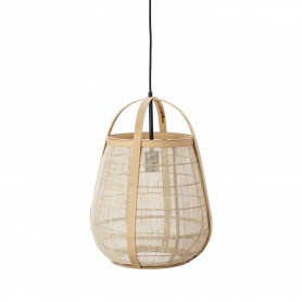 JACINTO HANGING LAMP D38X50 CM RATTAN