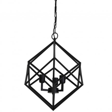 HANGING LAMP 46X56 DRIZELLA MATT BLACK