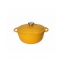 CASSERUOLA COCOTTE GIALLA GHISA 3LT