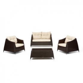 SET GIARDINO IBIZA SOFA 2 POSTI CAFFE'