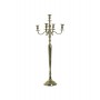 METAL 5 SEAT CANDLE HOLDER GOLDEN