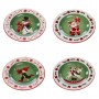 CER.XMAS CANDY PLATE ASS/4 20,5CM