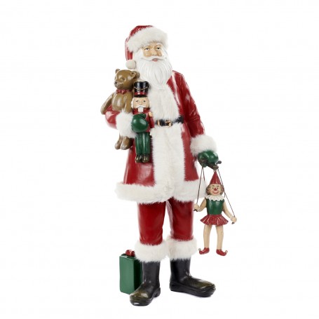 SANTA W/TOYS 38,5CM