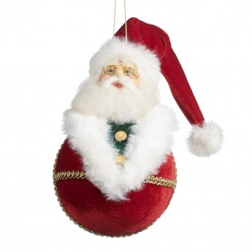 SANTA EXPRESS BALL ORN 20CM