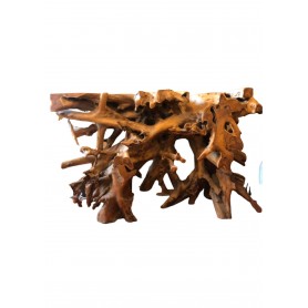 CONSOLLE RADICE FOSSILE TEAK