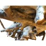 CONSOLLE RADICE FOSSILE TEAK