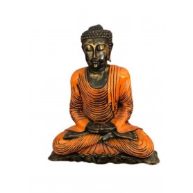 BUDDHA STATUA POSIZIONE LOTO 75CM