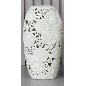 KYOTO VASO BIANCO 25X46CM