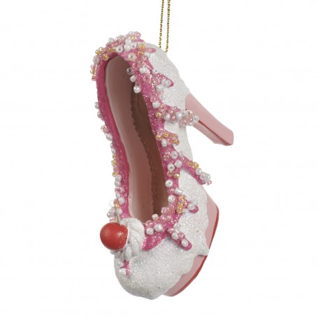 CANDY HIGH HEEL SHOE ORN 9CM