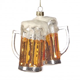 GLSS BEER GLASSES ORN 9,5CM