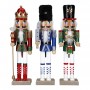 NUTCRACKER SOLDIERS 3ASS WOOD 38,5CM