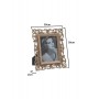 POLYRESIN FRAME ANTIQUE BEIGE/BROWN