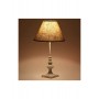 METAL TABLE LAMP IN WASHED GREY COLOR