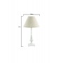 METAL TABLE LAMP IN WASHED GREY COLOR