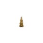 CANDELA ALBERO ORO H15CM