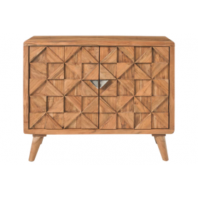 CREDENZA 2 SPORTELLI CON RILIEVI