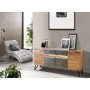 LIGHT - CREDENZA 4 SPORTELLI 2 CASSETTI