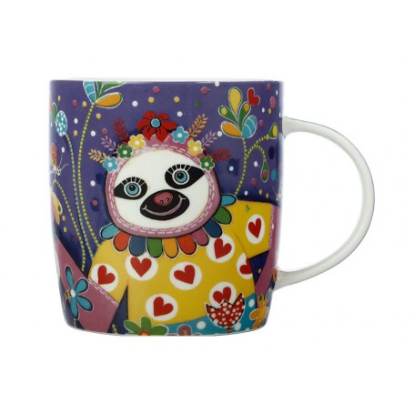 RAINBOW JUNGLE MUG 370ML SLOW WALKERS GB