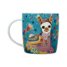 RAINBOW JUNGLE MUG 370ML LIVELY E LOVELY