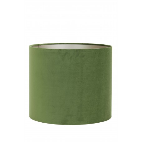 SHADE CYLINDER 35X35X30 VELOURS GREEN