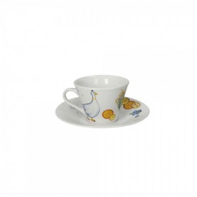 TAZZINA CAFFE 4 STAGIONI SET 4PZ DECORI