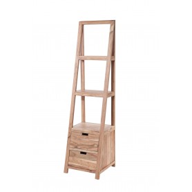 ETAGERE 2 CASSETTI 3 RIPIANI IN LEGNO