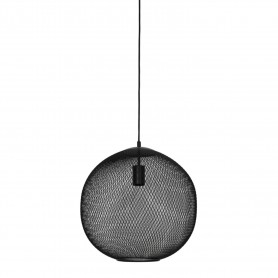 HANGING LAMP O40X39CM REILLEY MATT BLACK