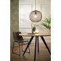 HANGING LAMP O40X39CM REILLEY MATT BLACK