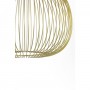 HANGING LAMP O45X45CM RILANA LIGHT GOLD