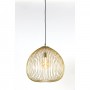 HANGING LAMP O45X45CM RILANA LIGHT GOLD