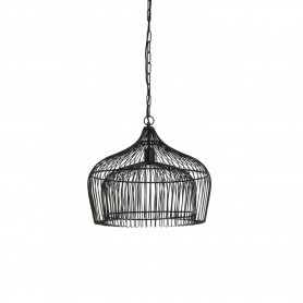 HANGING LAMP O44X39CM KRISTEL MATT BLACK