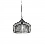 HANGING LAMP O44X39CM KRISTEL MATT BLACK