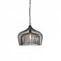 HANGING LAMP O44X39CM KRISTEL MATT BLACK