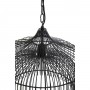 HANGING LAMP O44X39CM KRISTEL MATT BLACK