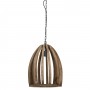 HANGING LAMP O38X46CM HARANKA WOOD DARK