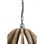 HANGING LAMP O38X46CM HARANKA WOOD DARK