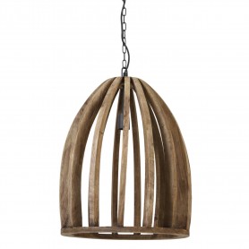 HANGING LAMP O47X56CM HARANKA WOOD DARK