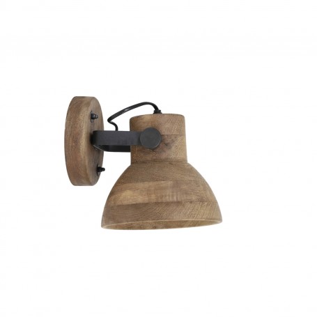 WALL LAMP 21X17X19CM ILANIO WOOD BROWN