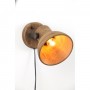 WALL LAMP 21X17X19CM ILANIO WOOD BROWN