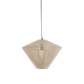 HANGING LAMP O42X32CM FELIDA CREAM