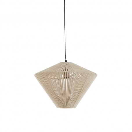 HANGING LAMP O42X32CM FELIDA CREAM