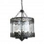 METAL/GLASS CEILING LUMINAIRE